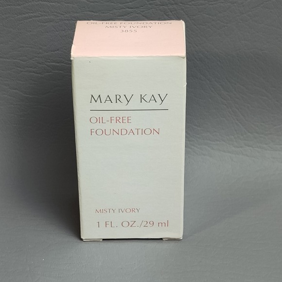 Mary Kay Oil Free Liquid Foundation Misty Ivory 3855 NEW NOS 100% Fragrance Free - Picture 4 of 6